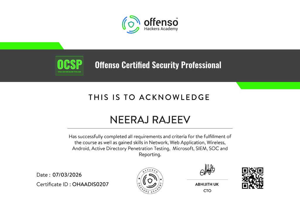 OCSP Certificate